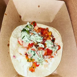Lobster Taco