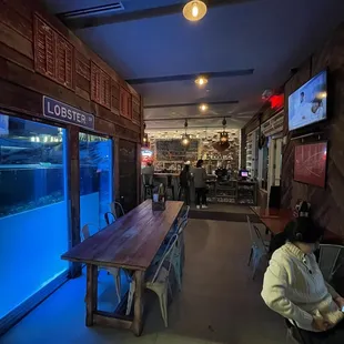 The bar