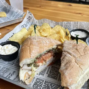 Turkey Pesto Melt