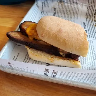 Brisket sandwich, so good!
