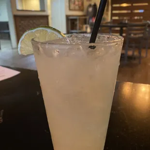 &quot;Just perfect&quot; marg: does not fall short of its name! Patron, grand marnier and lime! Thank you! -$10.00