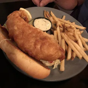 Walleye Sandwich