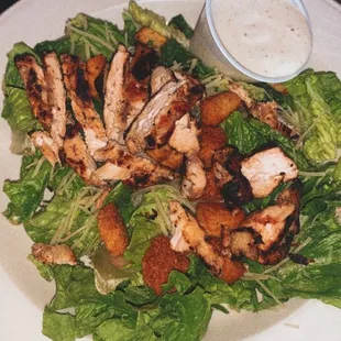 Grilled chicken salad!!!  Chef Salad