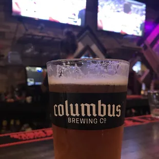 Plenty of TV's and tasty pizza!