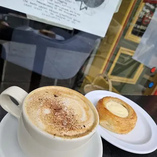 White mocha &amp; warmed chz danish 5.2023
