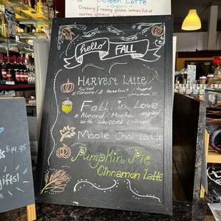 Special Menu as of end of Sept 2024