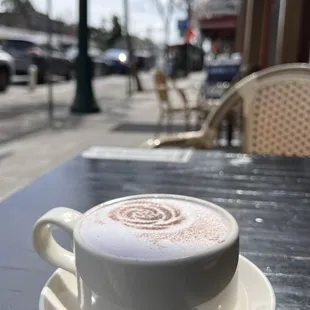 Taro latte