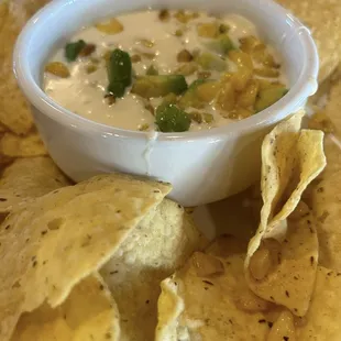 Chips and queso