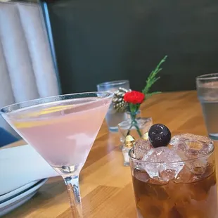 Cosmo and Founders cocktail