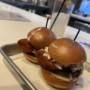 Buffalo sliders (3 per order)