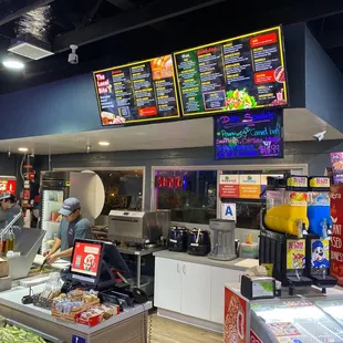 They're prepping my dinner