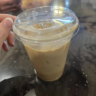 Iced Caramel Latte
