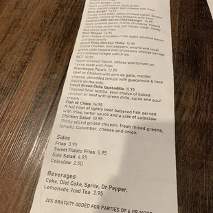 Menu page 2, 4/16/22