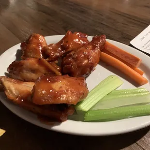 Honey BBQ wings!