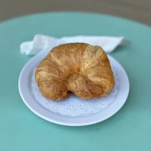Croissant, served daily. Buttery, flakey, delicious!