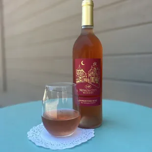 Nevada City Winery Sangiovese Rosé - Light to Medium bodied and oh-so yummy!