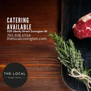 a piece of steak on a cutting board