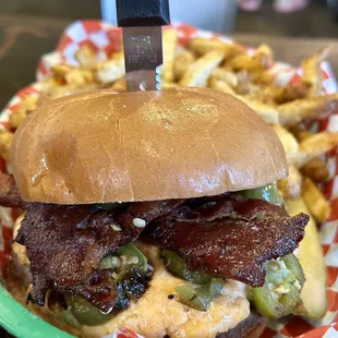 El Chupacabra Burger - This was outstanding!