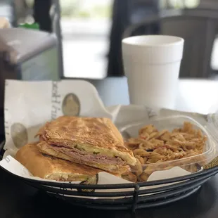 Our delicious Cuban sandwich