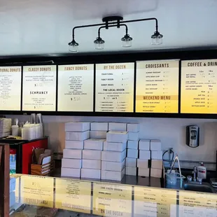 The Local Donut Menu
