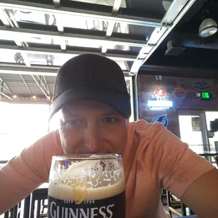 Me and my lovely beer.