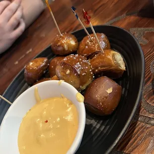 Beer Cheese and Pretzel Balls
