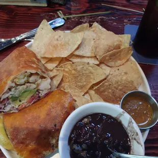 Blackened Shrimp Burrito