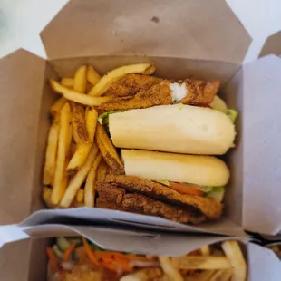 Catfish Po Boy