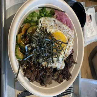 Korean Bowl (served with Gochujang Sauce on the side)
