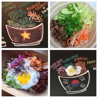 Vietnamese Bowl (served with Nuoc Cham Sauce on the side)