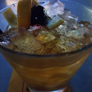 Best damn old fashioned - w/ basil Hayden bourbon