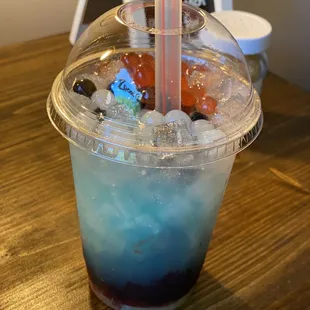 Red, white &amp; blue spritzer