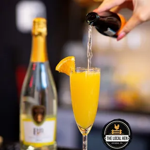 Weekend Brunch Mimosas.