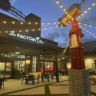 Front of the food hall