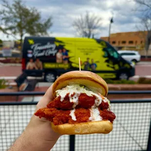 chicken wings and fried chicken, food