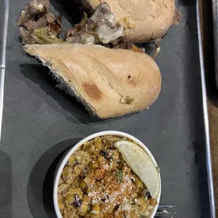 Philly and Street Corn