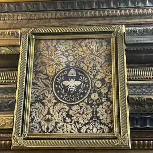 The frame moldings are cool.  It was a frame shop for decades.