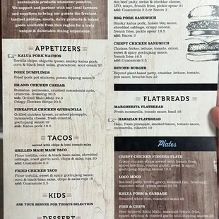 Menu as of 04/10/23 Part 1 of 2