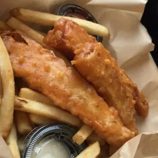 Mahi & Chips Plate