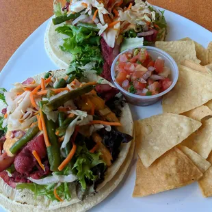 Char Siu Chicken Tacos