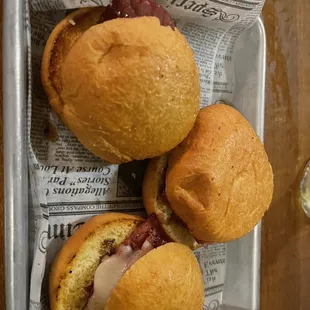 Corned Beef Sliders
