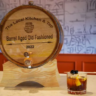 &quot;The Local&quot; Barrel Aged Old Fashioned