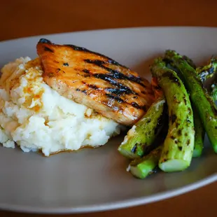 BOURBON GLAZED SALMON