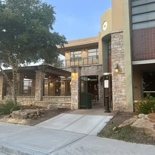 Nice building with soothing landscaping