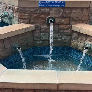 Patio fountain