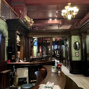 the interior of a restaurant