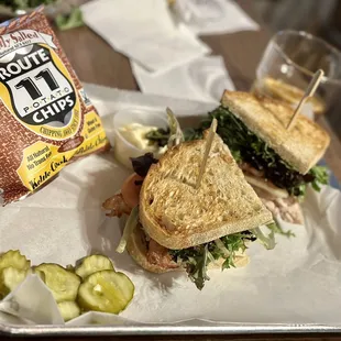 Grilled chicken club