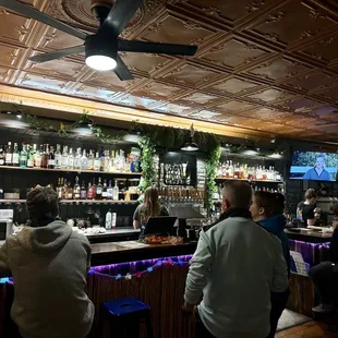 Bar area