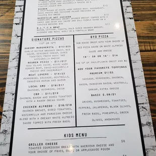 Side 2 menu