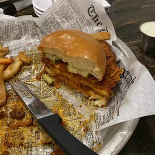 Hot Chicken Sandwich